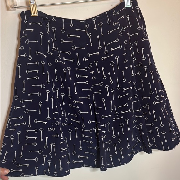 Banana Republic Blue Mini Skater Skirt - Picture 3 of 3